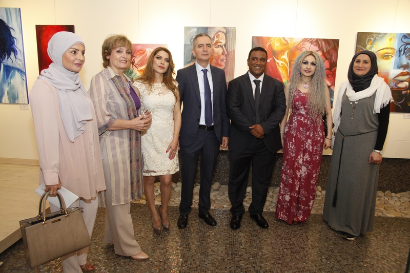 Opening of Nina Taher's Solo Exhibition 'Woman'